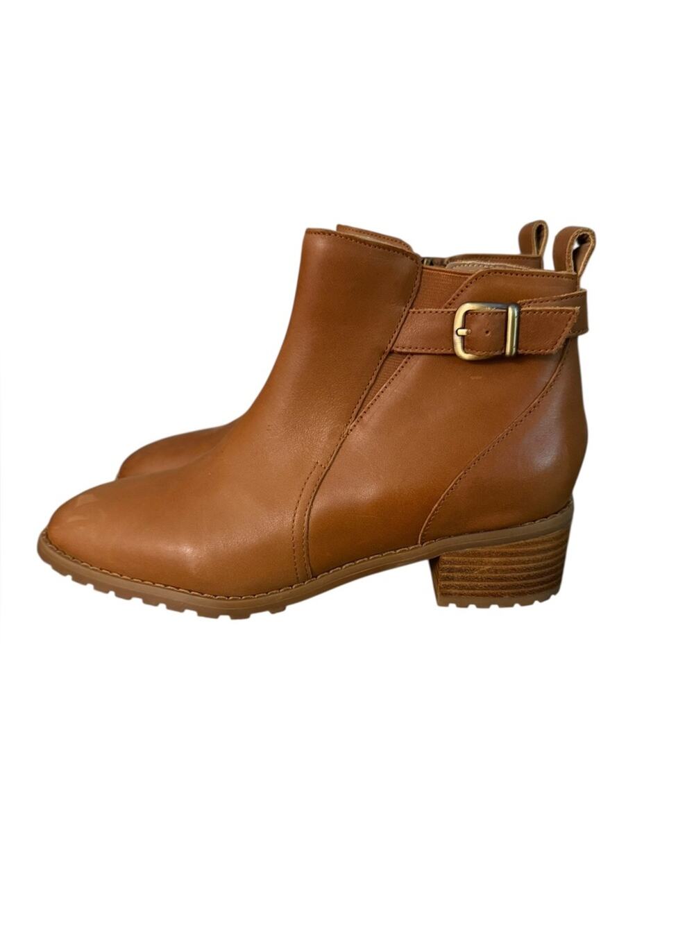 NWOT Blondo Sullivan Waterproof Tan Booties - Sz 9M